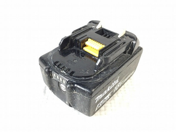 ☆中古品2個セット☆makita マキタ 18V 6.0Ah 純正リチウムイオンバッテリー BL1860B 急速充電対応 残量表示付 雪マーク129162 - 8
