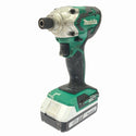 ☆中古品☆makita マキタ 18V 充電式インパクトドライバー MTD002DSX バッテリ2個(1.5Ah) 充電器 ケース付 コードレス DIY/日曜大工 - 4