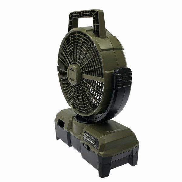 ☆比較的綺麗☆makita マキタ 40Vmax 充電式ファン CF001GZO オリーブ ACアダプタ付き コードレスファン 扇風機130608 - 5