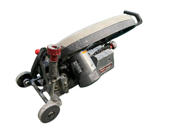 ☆中古品☆ASADA アサダ 100V 180mm バンドソー ビーバー6 BEAVER6 コード式 帯鋸切断機 パイプ切断機 鉄工用 配管工具128652 - 5