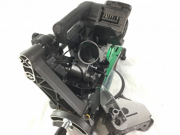 ☆未使用品☆HiKOKI ハイコーキ 36V 165mm コードレス卓上スライド丸のこ C3606DRB(K)(NN) 黒鯱チップソー付き115065 - 9