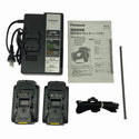 ☆未使用☆Panasonic パナソニック 14.4V/18V 充電全ネジカッター EZ45A4LJ2G-B バッテリ2個(18V5.0Ah) 充電器 ケース 充電式134356 - 10