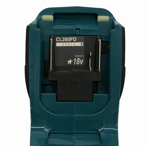 ☆未使用品☆makita マキタ 18V 充電式クリーナー CL280FDRFC 青色 バッテリー1個(18V 3.0Ah)充電器付 コードレス掃除機 内装113295 - 9