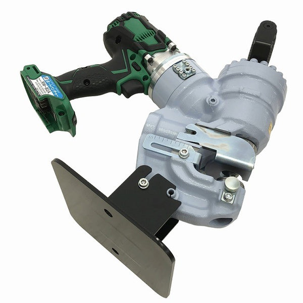 ☆未使用品☆KAMEKURA 亀倉精機 36V 電動油圧式 コードレスポートパンチャー RW-B2A バッテリ1個 充電器 ケース付 充電式137780 - 4