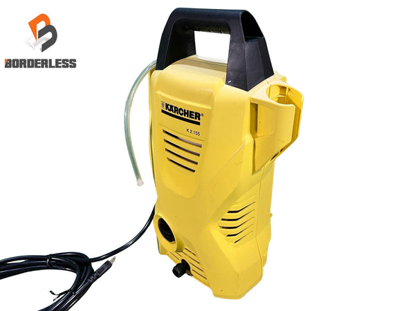 ☆中古品☆KARCHER ケルヒャー 100V 高圧洗浄機 K2.155 吐出ホース＋ガン＋ノズル付 コード式 洗車130602 - 1