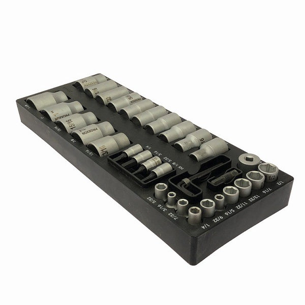 ☆極美品32点セット☆ PROXXON プロクソン ソケットスパナセット TX 1/4"+1/2" INDUSTRIAL129234 - 7