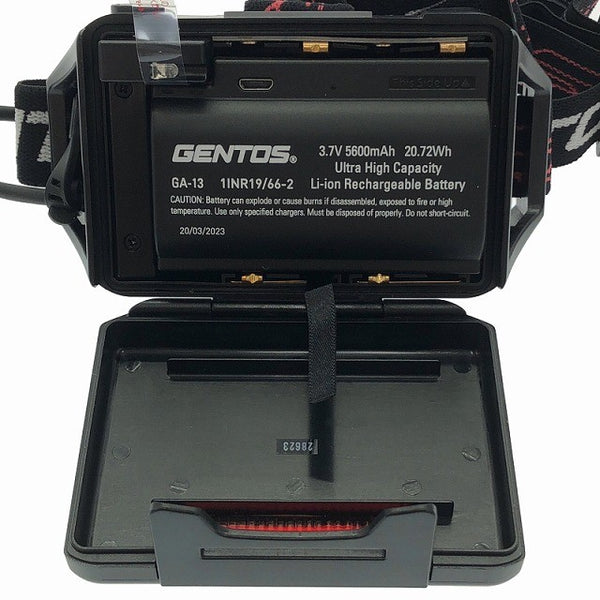 ☆未使用品☆GENTOS ジェントス ヘッドライト GH-103RG Gシリーズ 充電池/乾電池兼用 作業ライト 投光器 116094 - 6