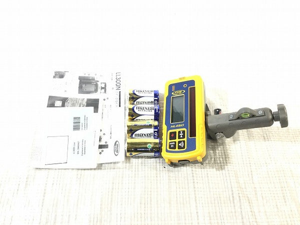 ☆未使用品☆NIKO ニコン レーザレベル LL300N 受光器(HL450) 三脚 ケース付 回転レーザーレベル ローテーティングレーザー 測量134472 - 9