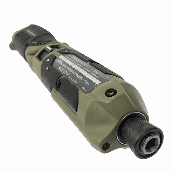 ☆比較的綺麗☆makita マキタ 7.2V 充電式ペンインパクトドライバー TD023DSHXO オリーブ バッテリ2個(1.5Ah) 充電器 ケース付132282 - 5