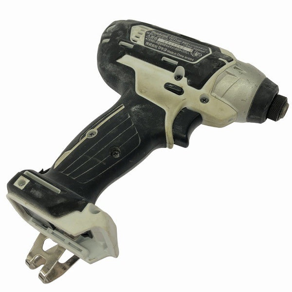 ☆中古品☆makita マキタ 10.8V 充電式インパクトドライバー TD110D 白/ホワイト 充電器(DC10SA)付 コードレス バッテリー式131168 - 3