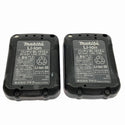 ☆中古品☆makita マキタ 10.8V 充電式インパクトドライバー TD110D 青 バッテリ2個(1.5Ah)付 コードレス バッテリー式136861 - 10