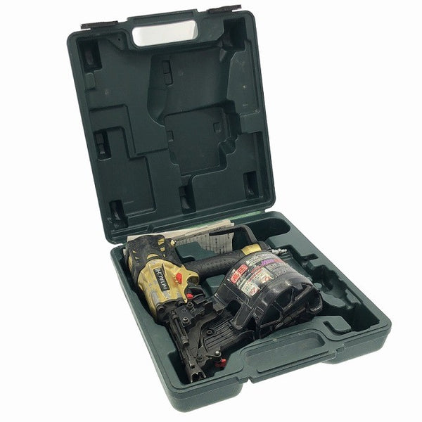 ☆中古品☆HITACHI 日立工機 90mm 高圧 ロール釘打機 NV90HMC ケース付 ロール釘打ち機 エア釘打機 エア釘打ち機 コイルネイラ116786 - 2
