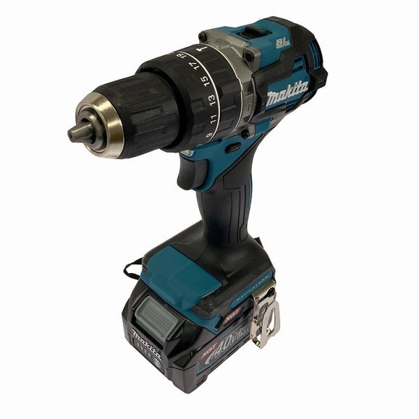 ☆未使用品☆makita マキタ 40Vmax 充電式振動ドライバドリル HP002GRDX バッテリー2個(40Vmax 2.5Ah) 充電器 ケース付き135245 - 4