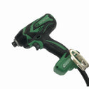 ☆中古品☆HITACHI 日立工機 100V インパクトドライバー WH12VE 緑/グリーン ケース付 コード式 電動工具 - 4