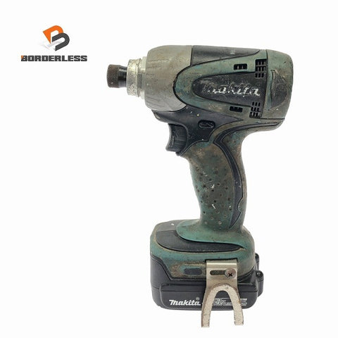 ☆中古品☆ makita マキタ 14.4V インパクトドライバー TD135D 本体+バッテリー1個(1.5Ah)119513