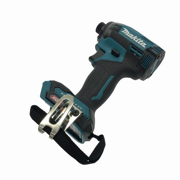 ☆極美品☆makita マキタ 40Vmax 充電式インパクトドライバー TD002G 青/ブルー 本体＋ケース付 コードレス バッテリー式 - 4