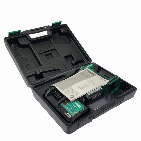 ☆美品☆makita マキタ 14.4V 充電式インパクトドライバー MTD001DSX バッテリー2個(14.4V 1.5Ah) 充電器 ケース付 コードレス127419 - 0