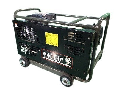 ☆近畿圏のみ送料無料 比較的綺麗☆Meiji 明治 エンジンコンプレッサ OAKS 0.69～0.78MPa 空気量230L/min 静音 72dB(A) - 0