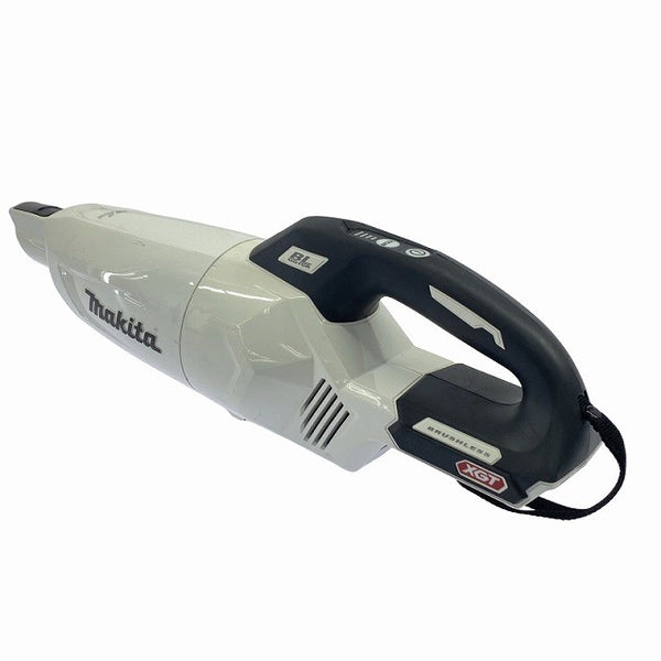 ☆比較的綺麗☆makita マキタ 40Vmax 充電式クリーナー CL001G 白 バッテリ2個(2.5Ah) 充電器 サイクロンアタッチメント付119907 - 5