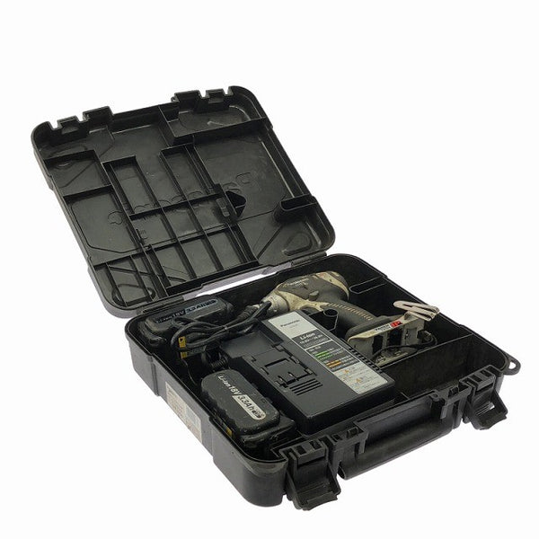 ☆中古品☆Panasonic パナソニック 18V 充電インパクトレンチ EZ7551LR2S-H バッテリ2個(3.3Ah)充電器付 コードレス129056 - 2