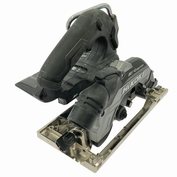 ☆中古品☆HiKOKI ハイコーキ 36V 165mm コードレス丸のこ C3606DB 黒 本体＋未使用替刃付 充電式マルノコ 丸ノコ 丸鋸135983 - 4