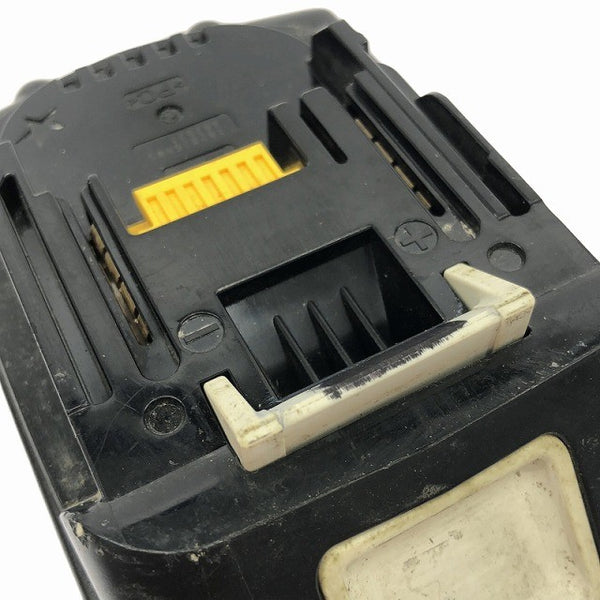 ☆中古品☆makita マキタ 18V 6.0Ah 純正 リチウムイオンバッテリー BL1860B(残量表示付)×2台 BL1850×1台 蓄電池136849 - 9