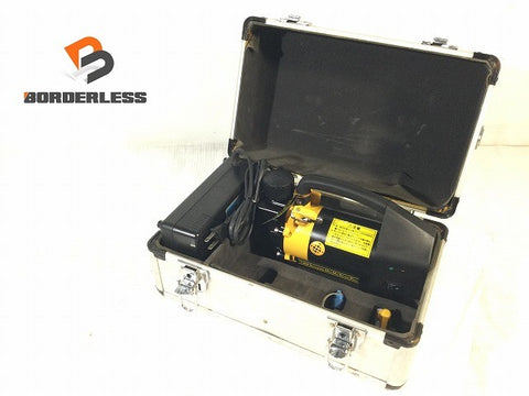 ☆美品☆TASCO タスコ 12V コードレス真空ポンプ TA150AR 本体+充電器+ケース付き 電動工具 充電式 空調126174
