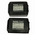 ☆中古品3点☆makita マキタ 18V 6.0Ah 純正 リチウムイオンバッテリー BL1860B 2個 残量表示付 充電器 DC18RF 蓄電池137462 - 9