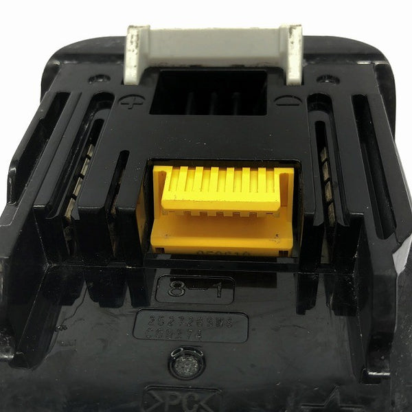 ☆比較的綺麗☆makita マキタ 18V 6.0Ah 純正 リチウムイオンバッテリー BL1860B 残量表示付 急速充電対応 蓄電池 充電池 雪マーク128297 - 8