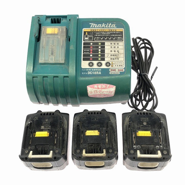 ☆中古品☆makita マキタ 14.4V 充電式インパクトドライバ TD138D バッテリー3個(14.4V 4.0Ah 3.0Ah×2) 充電器付き134066 - 9