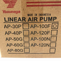 ☆未使用品☆YASUNAGA 安永 電磁式エアーポンプ AP-100F 吐出専用タイプ 省エネモデル 浄化槽 医療関係133312 - 7