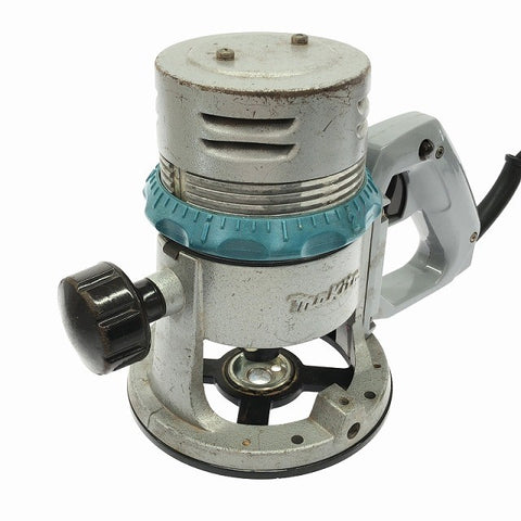 ☆中古品☆makita マキタ 100V ルーター モデル3600 ガイド付き 穴あけ 木工 DIY 電動工具 ルータ123939 - 0