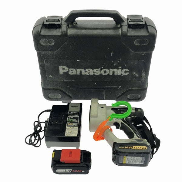 ☆中古品☆Panasonic パナソニック 14.4V 充電式全ネジカッター EZ4540LS2S-B バッテリー2個(3.3Ah/4.2Ah)充電器+パーツ+ケース109471 - 3