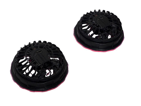 ☆比較的綺麗☆ BURTLE バートル 19V エアークラフト専用バッテリ AC360 ファンユニット AC371 空調作業服 京セラ Lサイズベスト2着付属133991 - 9