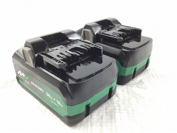 ☆未使用品 2点セット☆HiKOKI ハイコーキ 36V 4.0Ah 純正 マルチボルトバッテリー BSL36B18X リチウムイオン蓄電池 - 4