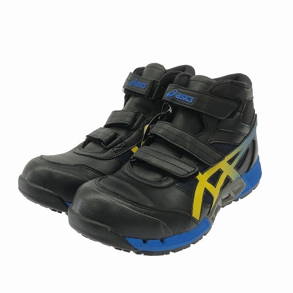 ☆箱なし未使用品☆ASICS アシックス 安全靴 WIN JOB CP308 AC 1271A055 ブラック×ヴァイブラントイエロー 26.5cm125807 - 2