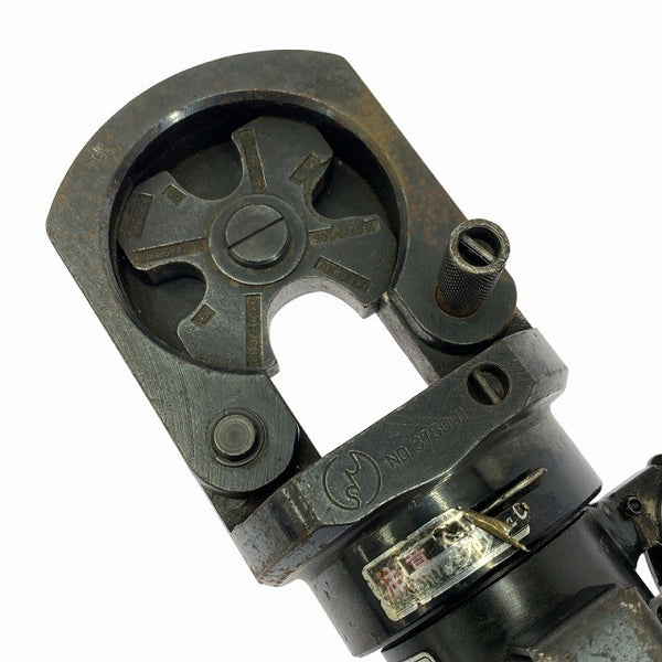 ☆中古品☆IZUMI イズミ 泉精器 手動油圧式工具 9号K ダイス3個 ケース付き 配線用電線圧着工具 端子圧着 電気工事 116048 - 8