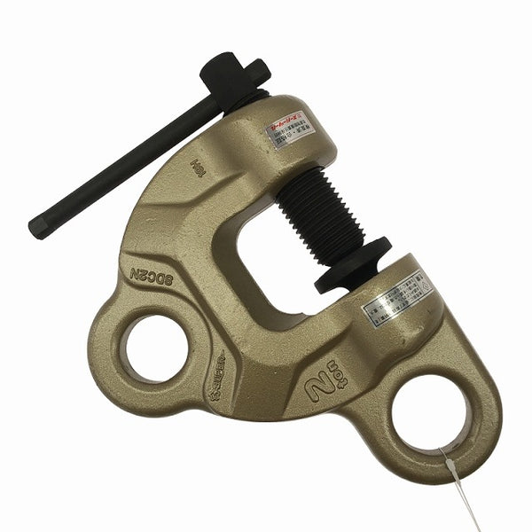 ☆未使用品☆ SUPERTOOL スーパーツール スクリューカムクランプ SDC2N ダブル アイタイプ 吊荷重2t  ツイストカム式 - 5