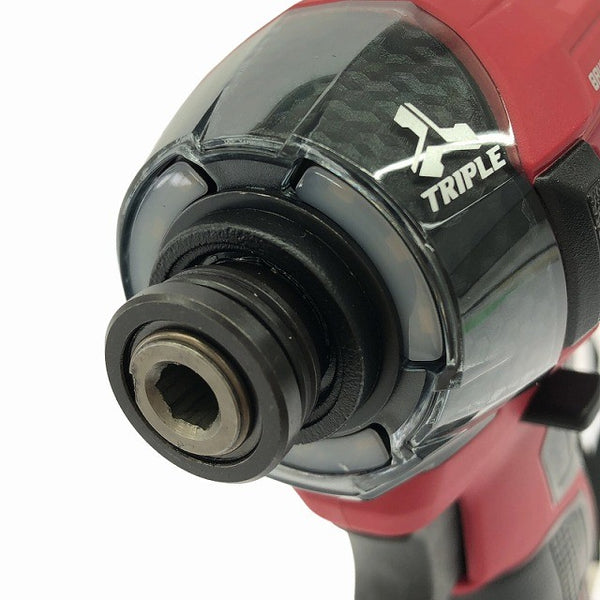 ☆未使用品☆HiKOKI ハイコーキ 36V コードレスインパクトドライバ WH36DD(NNR) スコーピオンレッド 本体のみ 締付け136707 - 6