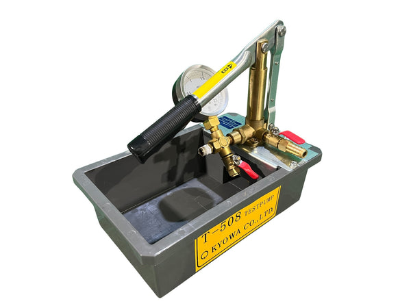 ☆中古品☆KYOWA キョーワ 手動式 水圧テストポンプ T-508 ハンドポンプ 水道工事 水漏れ131090 - 4