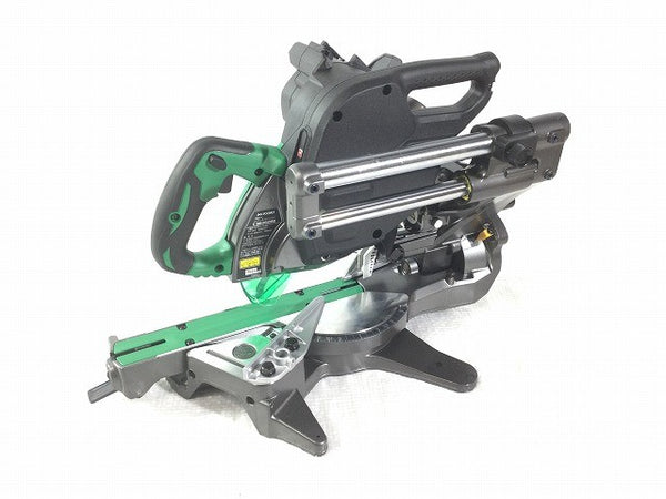 ☆未使用品☆HiKOKI ハイコーキ 36V 165mm コードレス卓上スライド丸のこ C3606DRB(K)(NN) 黒鯱チップソー付き115065 - 4