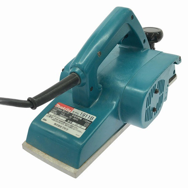 ☆中古品☆makita マキタ 100V 110mm カンナ 1911B SP 替刃付き 電動かんな 電気カンナ 電動鉋 電気鉋137157 - 4