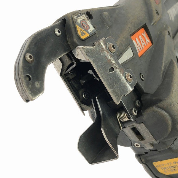 ☆中古品☆MAX マックス 14.4V 充電式鉄筋結束機ツインタイア RB-442T-B2C/1450A バッテリー2個(5.0Ah)充電器 ケース付き137605 - 8