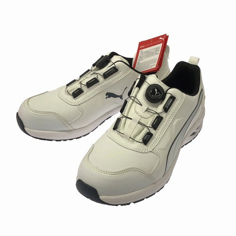 ☆未使用品☆PUMA プーマ 28.0センチ/cm 安全靴 64.248.0 RIDER 2.0 ライダー2.0 ホワイト ディスク ロー 作業靴 現場 プロスニーカー134973 - 0