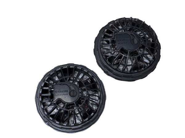 ☆中古品☆バートル BURTLE 空調服用ファン&バッテリーセット AC10-1／10-2+AC10 30V 充電器 空調作業服おまけ136973 - 8