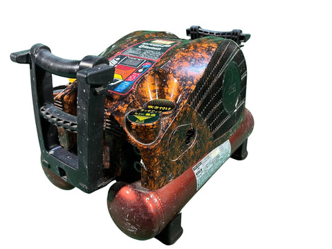 ☆比較的綺麗☆MAX マックス 一般庄/常圧 エアコンプレッサー AK-L1270E2P 100V 11L 塗装対応 塗装用 吹付 エアーコンプレッサー125201 - 0