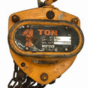 ☆中古品2個セット☆KITO キトー チェーンブロック M3形 CB010 荷重1.0ton/1ton 揚程2.5m 手動式 チェンブロック 吊り具 荷揚げ136495 - 4
