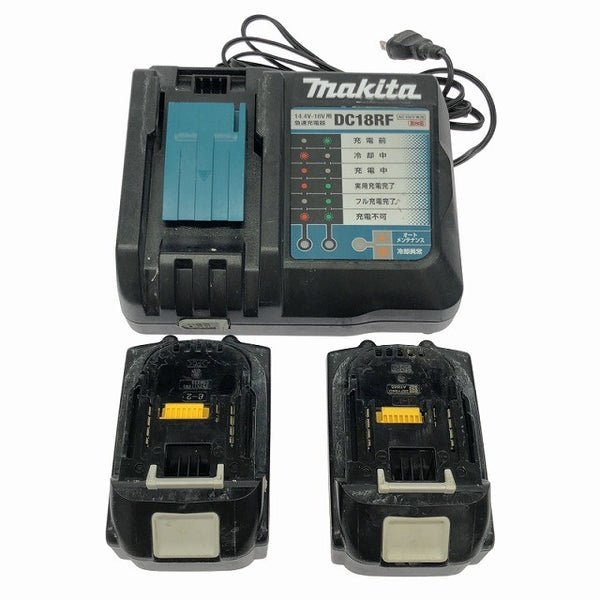 ☆中古品☆makita マキタ 18V 充電式ケレン HK180DRGX バッテリー2個(18V 6.0Ah)充電器 ケース付 コードレス 電動工具137160 - 9