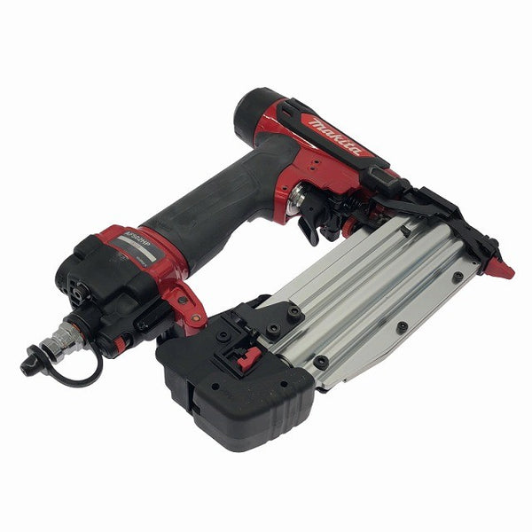 ☆未使用品☆makita マキタ 50mm 高圧 ピンタッカ AF502HP 赤 ケース付 ピンネイラ ピン釘打機 ピン釘打ち機 エア工具135782 - 5