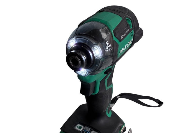 ☆中古品☆HIKOKI ハイコーキ 36V コードレスインパクトドライバ WH36DC  バッテリ1個 充電器付 締付け 電動工具136724 - 7